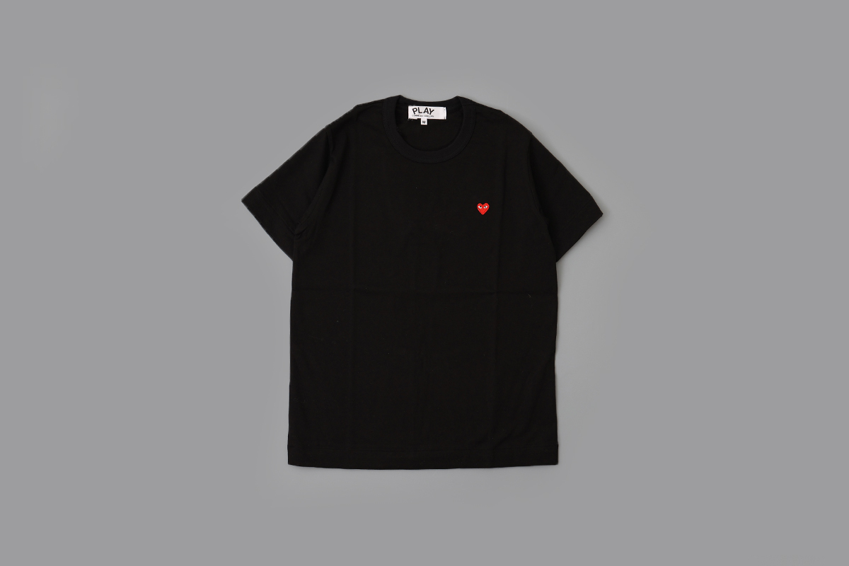 PLAY COMME des GARCONS 【Women's】T-SHIRT SMALL RED HEART