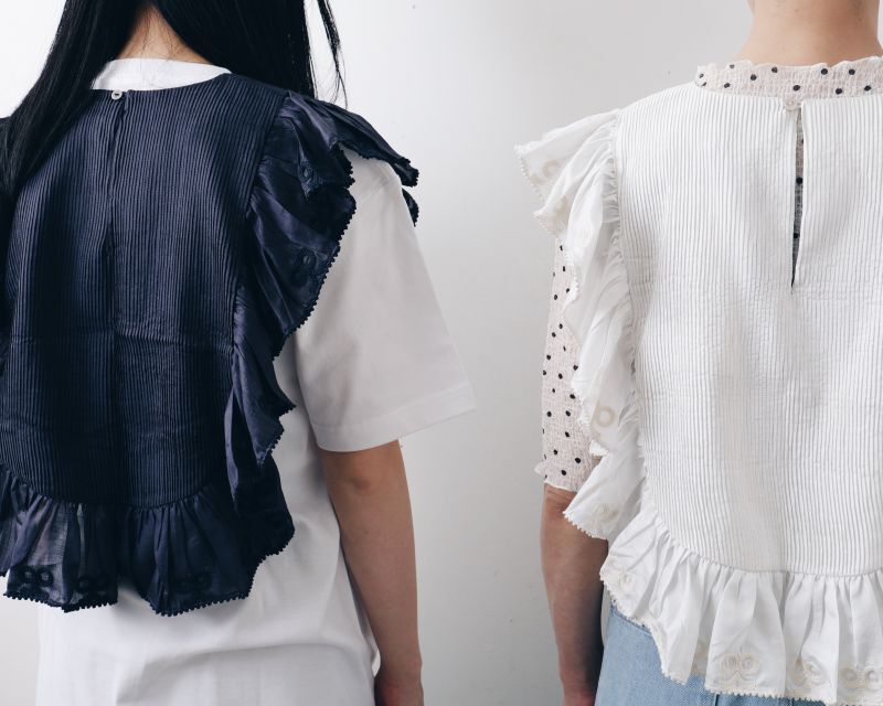 激安大特価2024ブノン BUNON Khadi Cotton Embroidery Tunic ワンピース