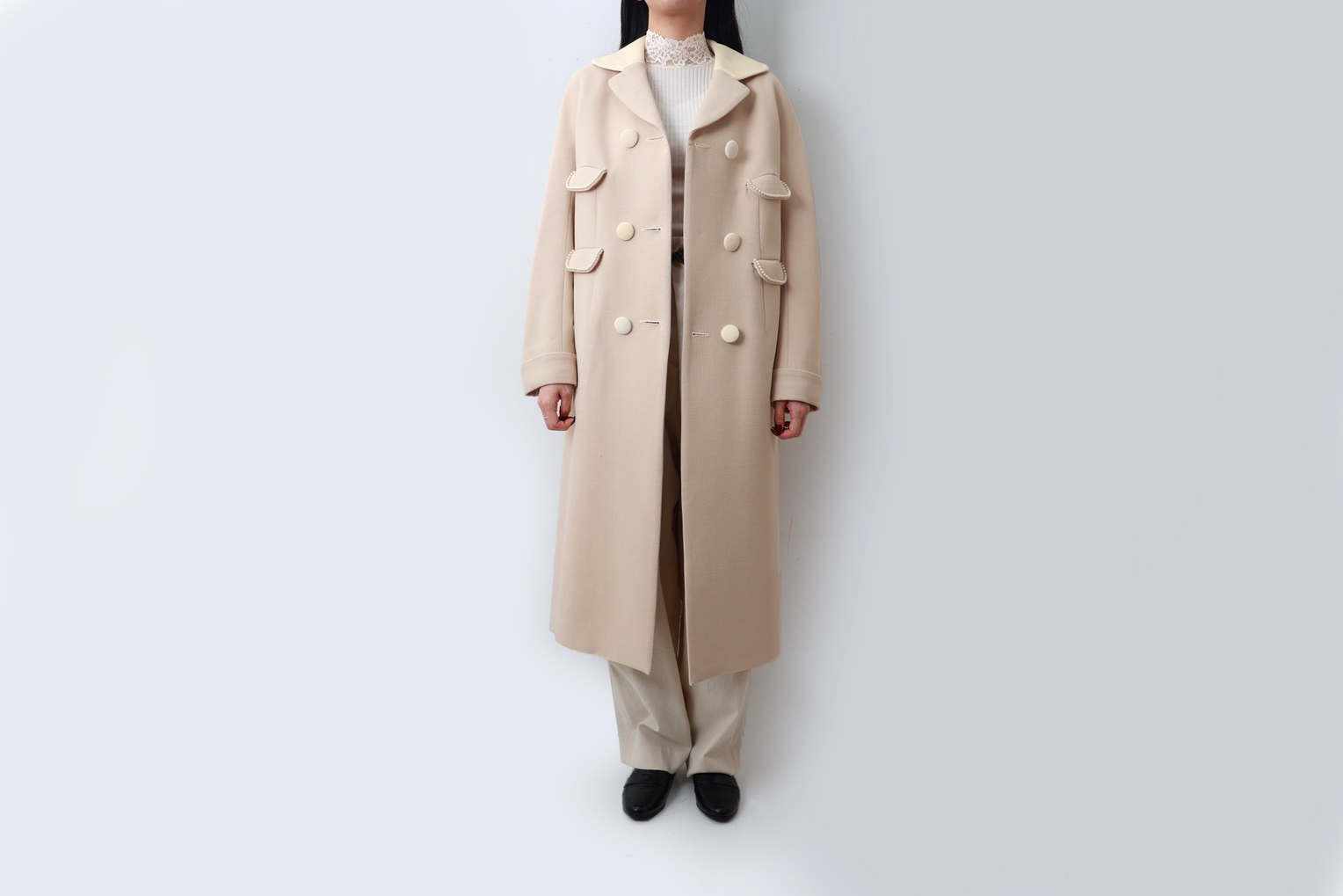 leur logette ルールロジェット ショップ別注wool coat