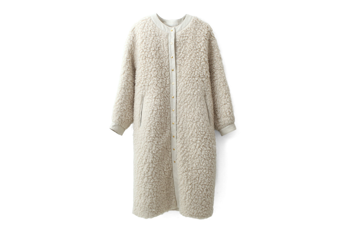 leur logette ルールロジェット whipped boa coat