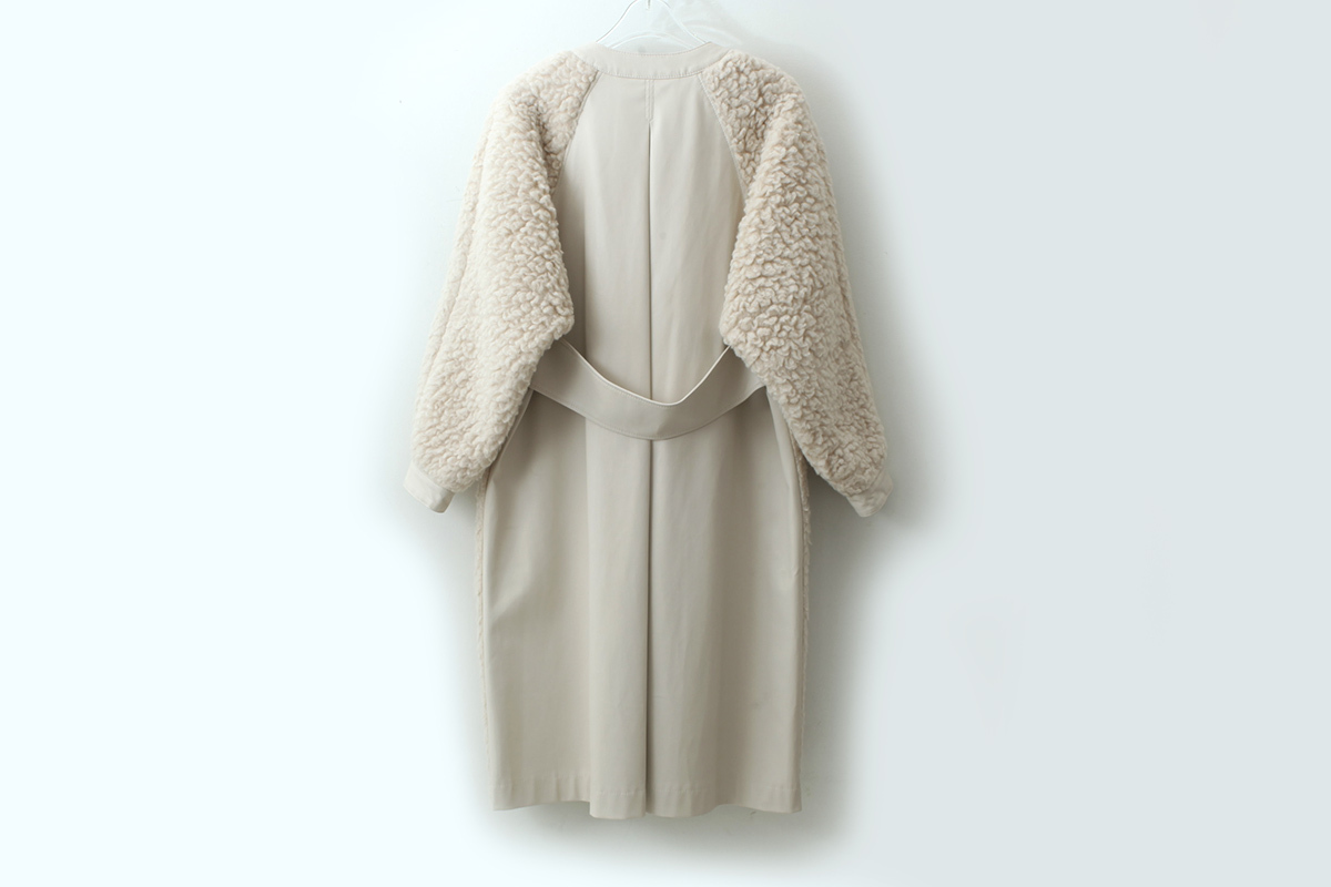 leur logette ルールロジェット whipped boa coat