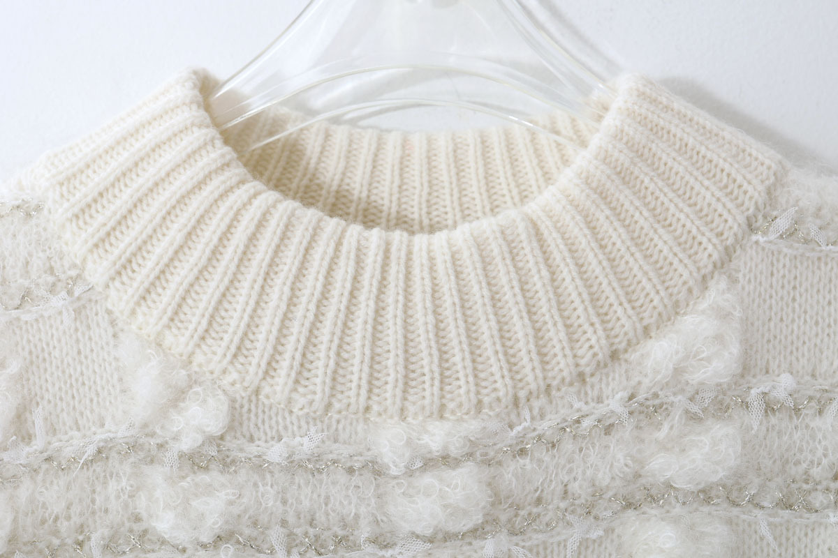 leur logette ルールロジェット loop Mohair Top