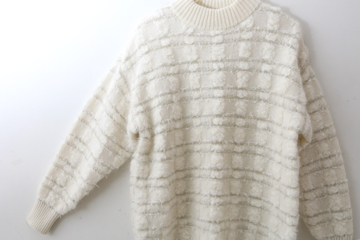 leur logette ルールロジェット loop Mohair Top