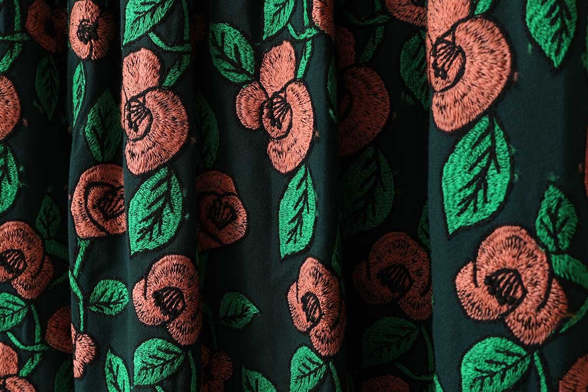ミナペルホネン swing camellia カメリア スカート - スカート