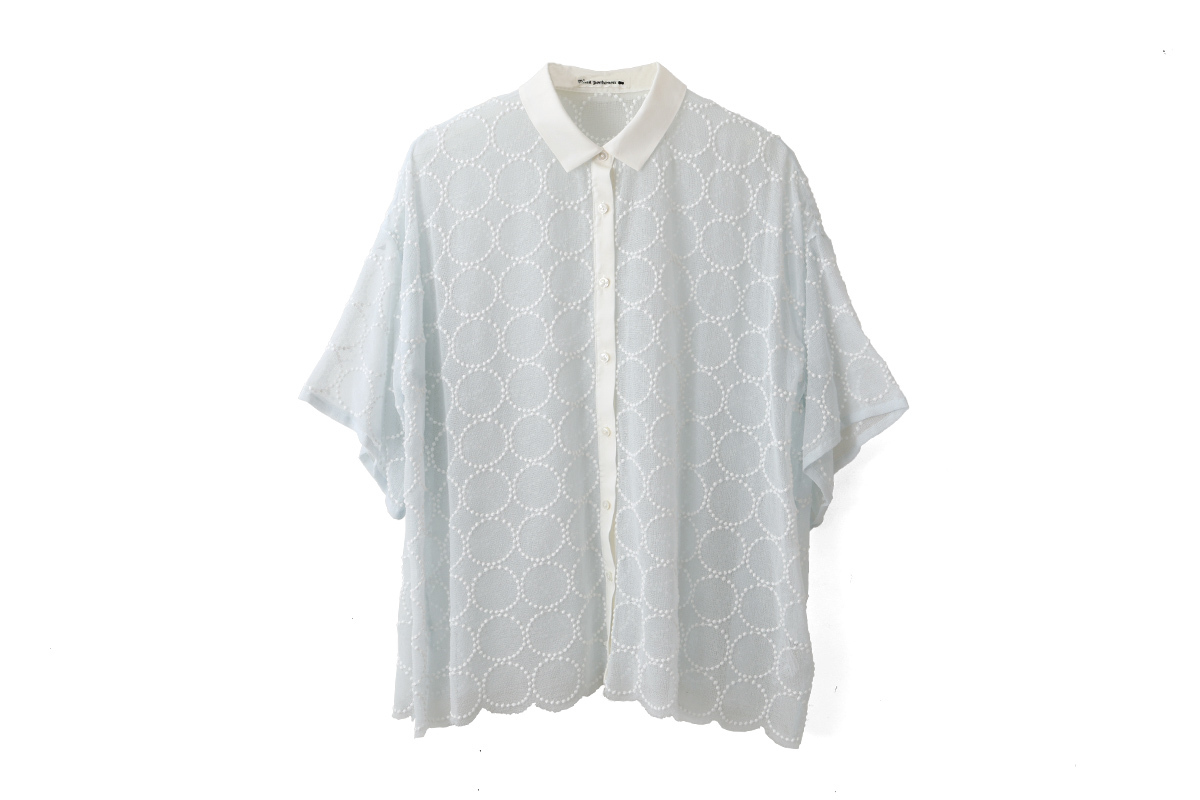 ミナペルホネン ブラウス - Tシャツ/カットソー(半袖/袖なし)