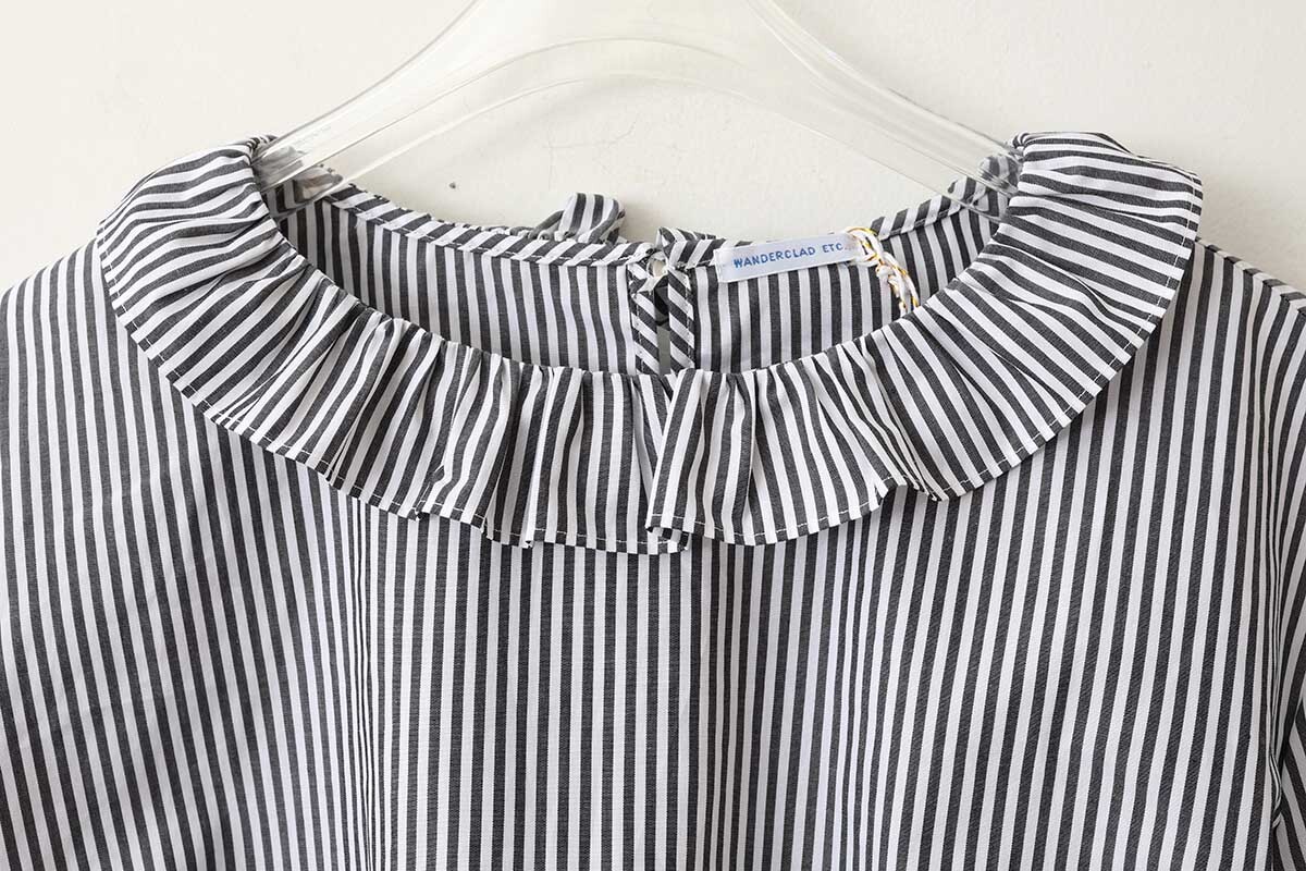 別注!! Ruffle Neck Top (BKST)